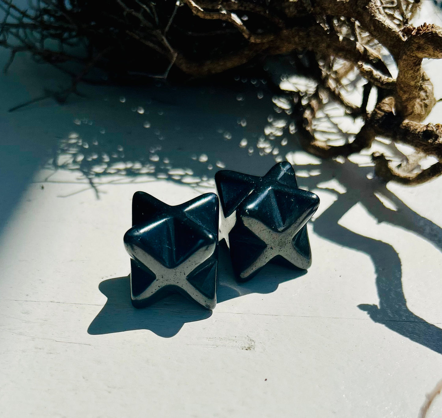 Schungit Merkaba Würfel