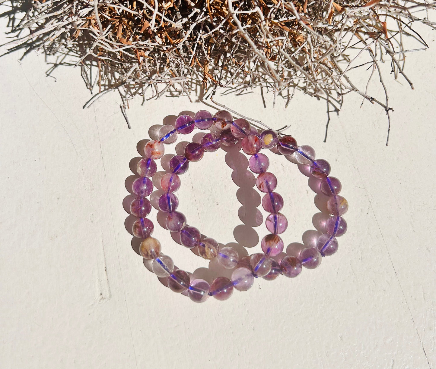 Super 7 Armband (Cacoxenit / Goetheit) Armband