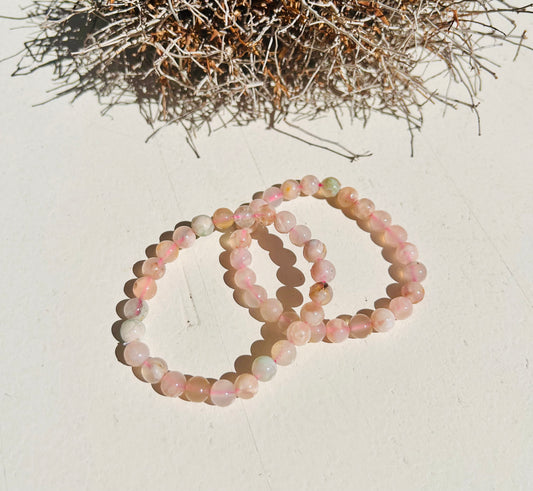 Kirschblüten Achat Armband