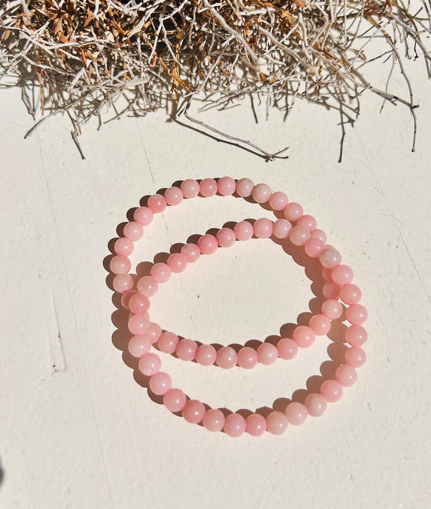 Pink Opal Armband