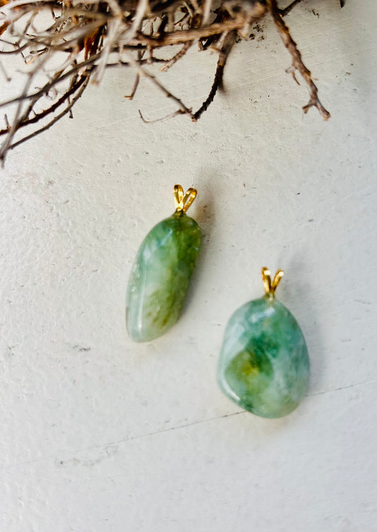 Prasiolith Ketten Anhänger