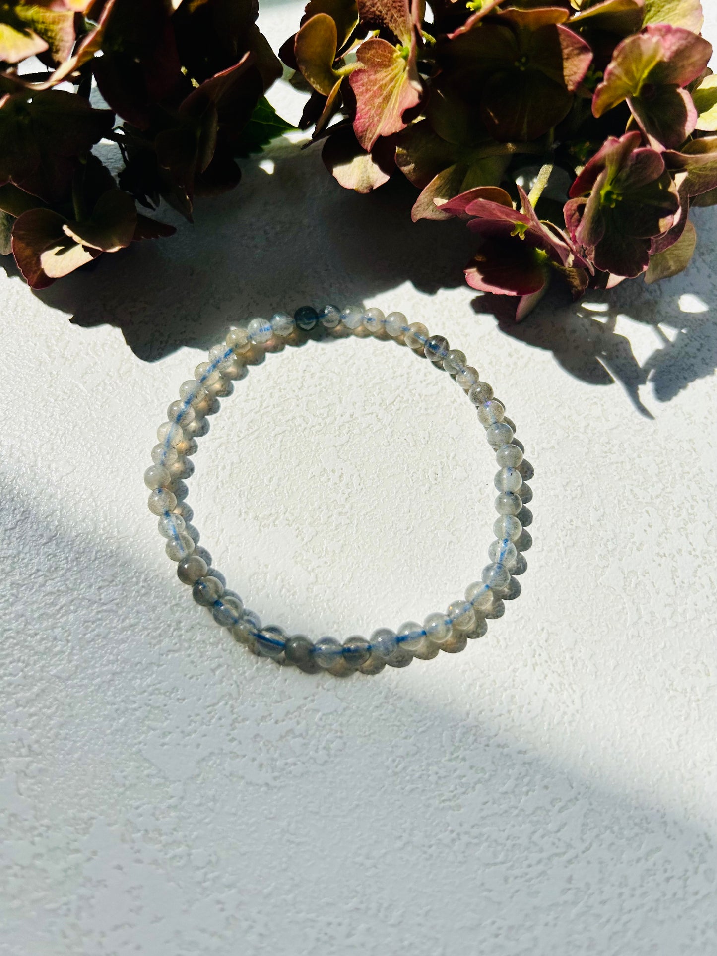 Labradorit Armband – 4 mm