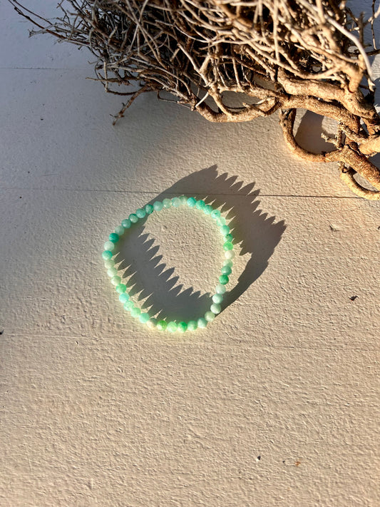 Amazonit Armband facettiert