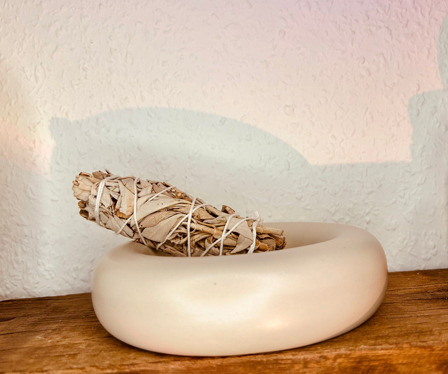 Räucherschale Set Salbei oder Palo Santo