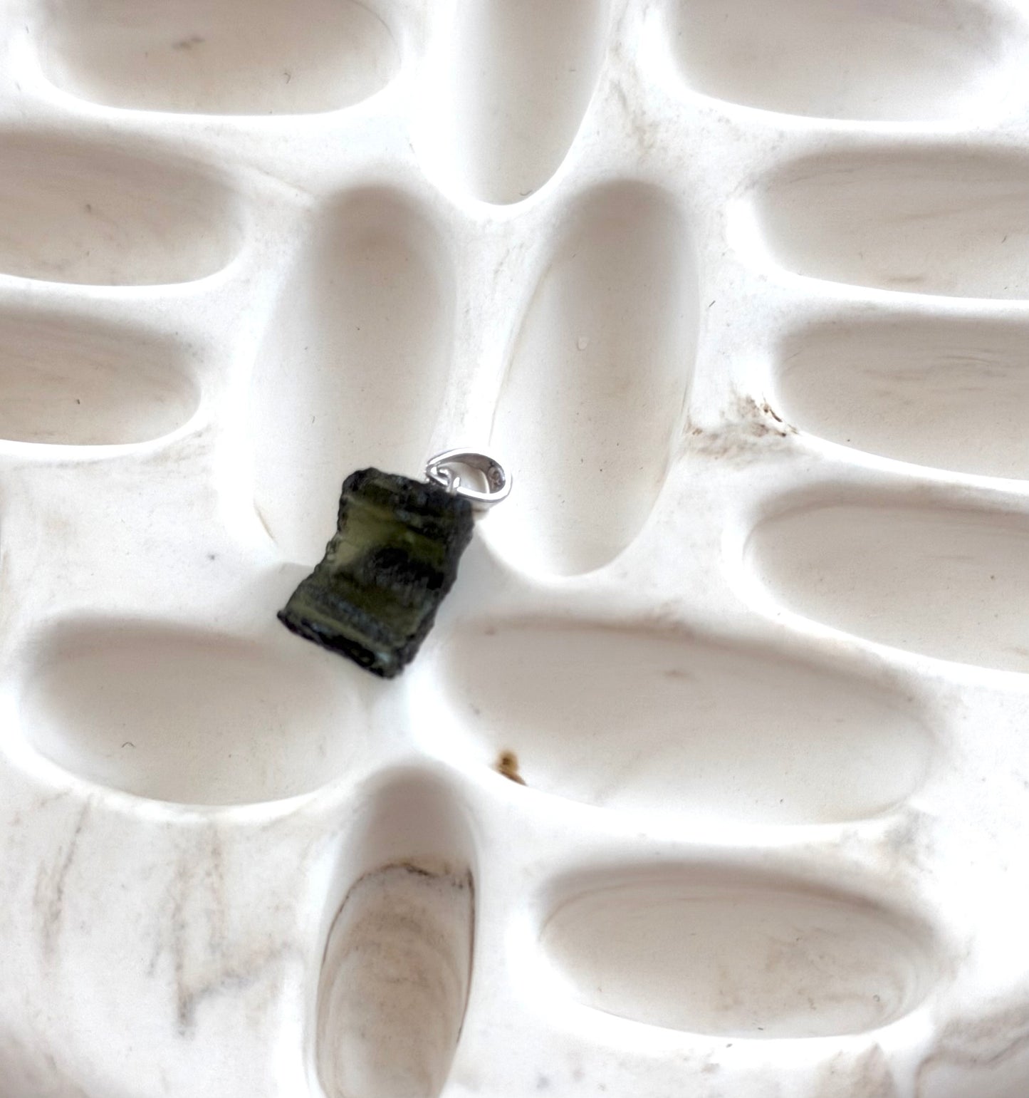 Moldavit Anhänger | Verschiedene Größen