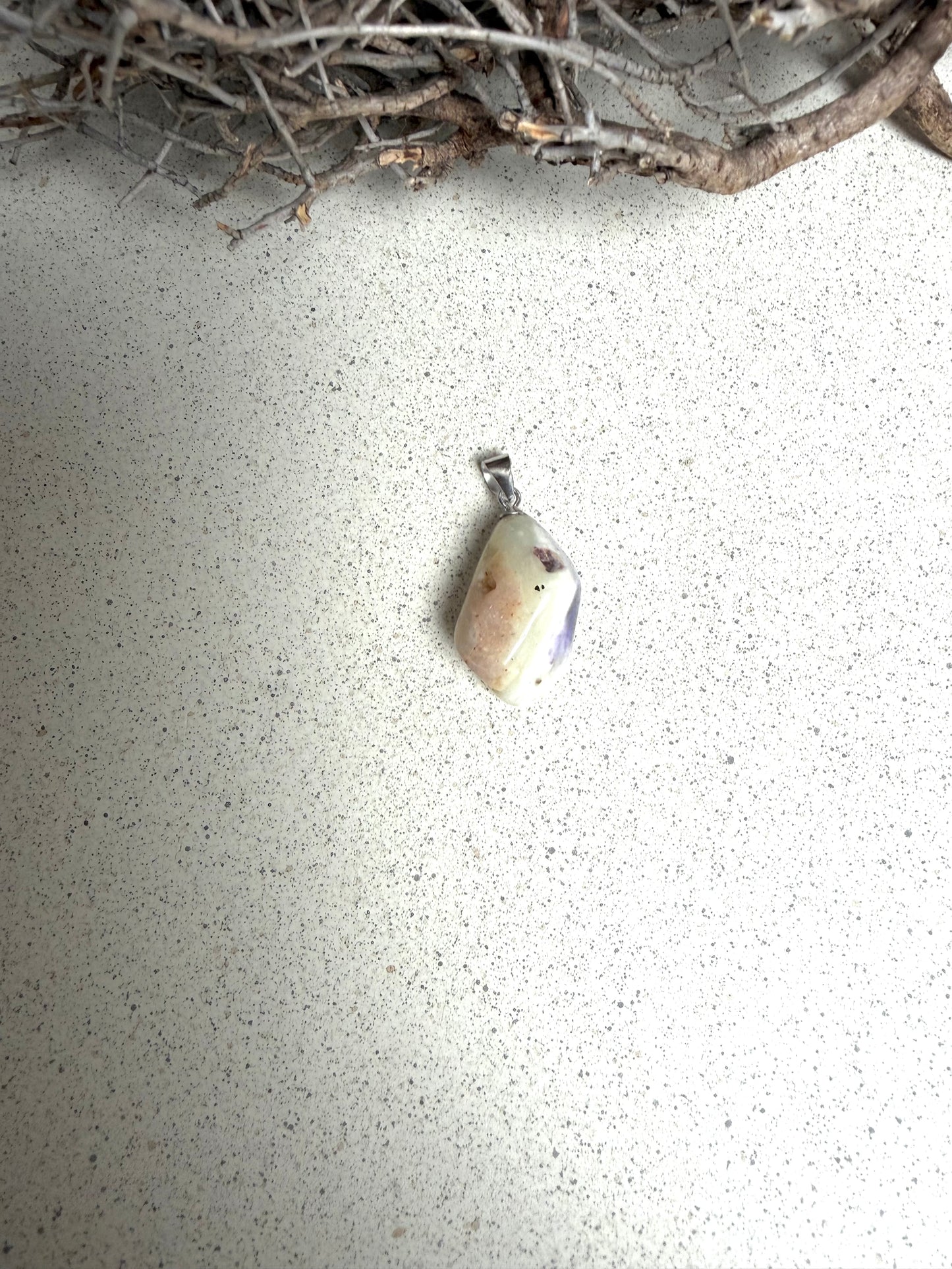 Fluorit Opal · Anhänger (B-Qualität)