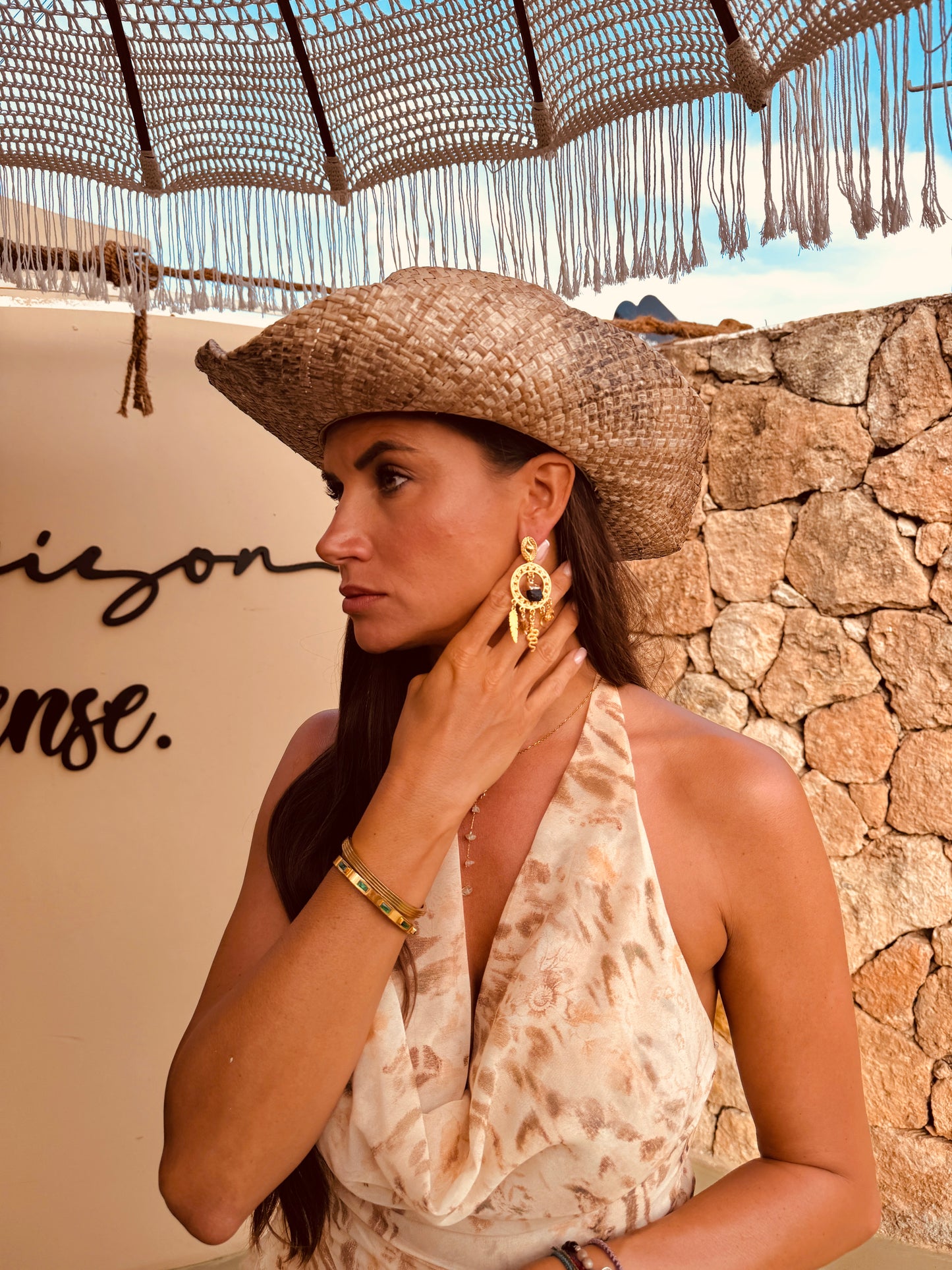 Sunset over Ibiza | Ibiza Ohrring-Kollektion | Limited Edition