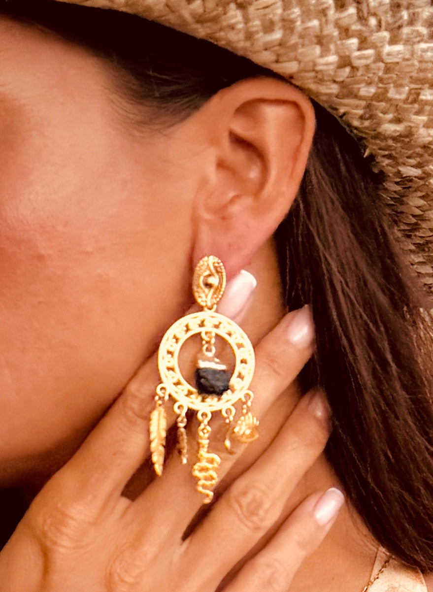 Sunset over Ibiza | Ibiza Ohrring-Kollektion | Limited Edition