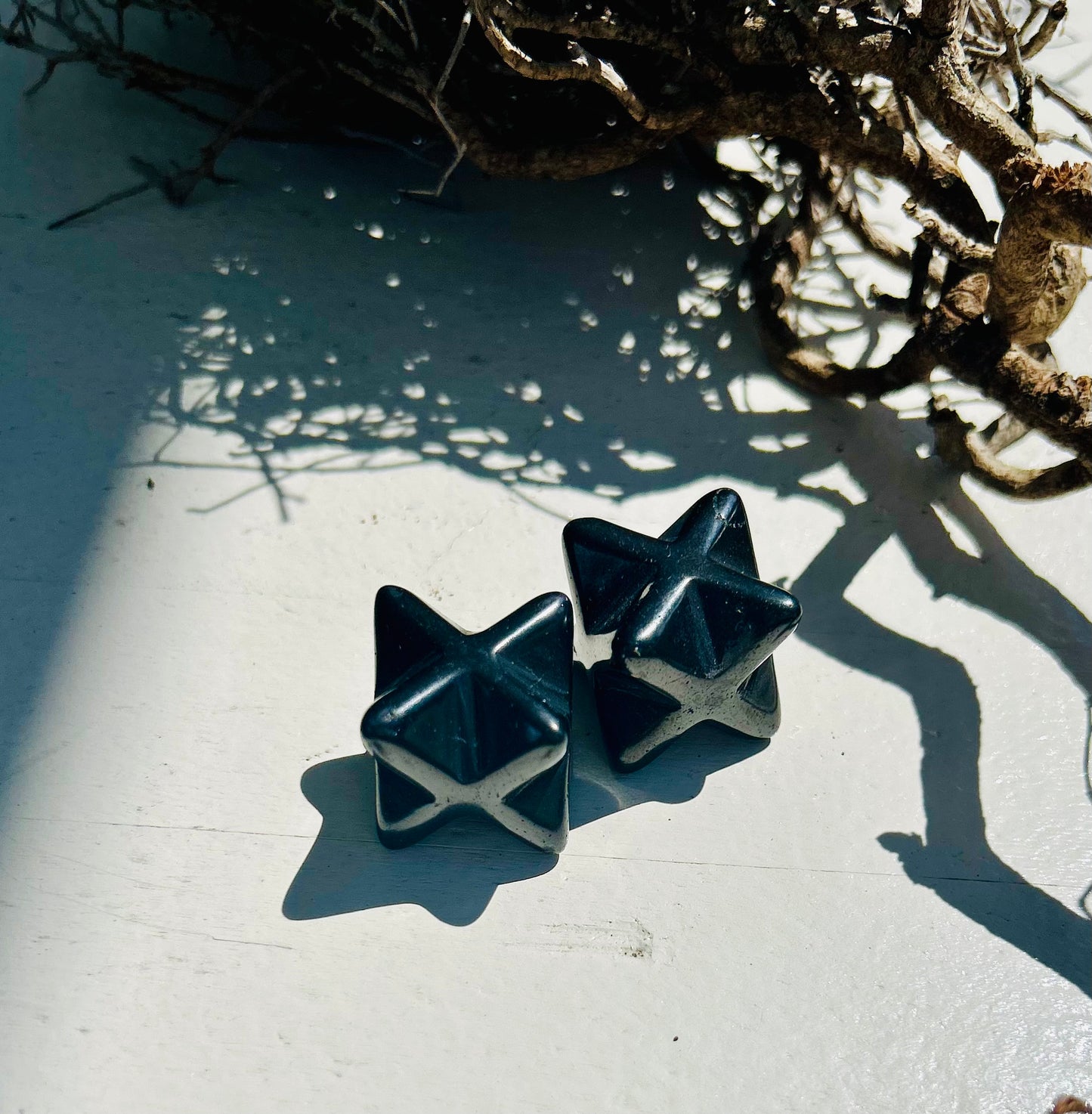 Schungit Merkaba Würfel