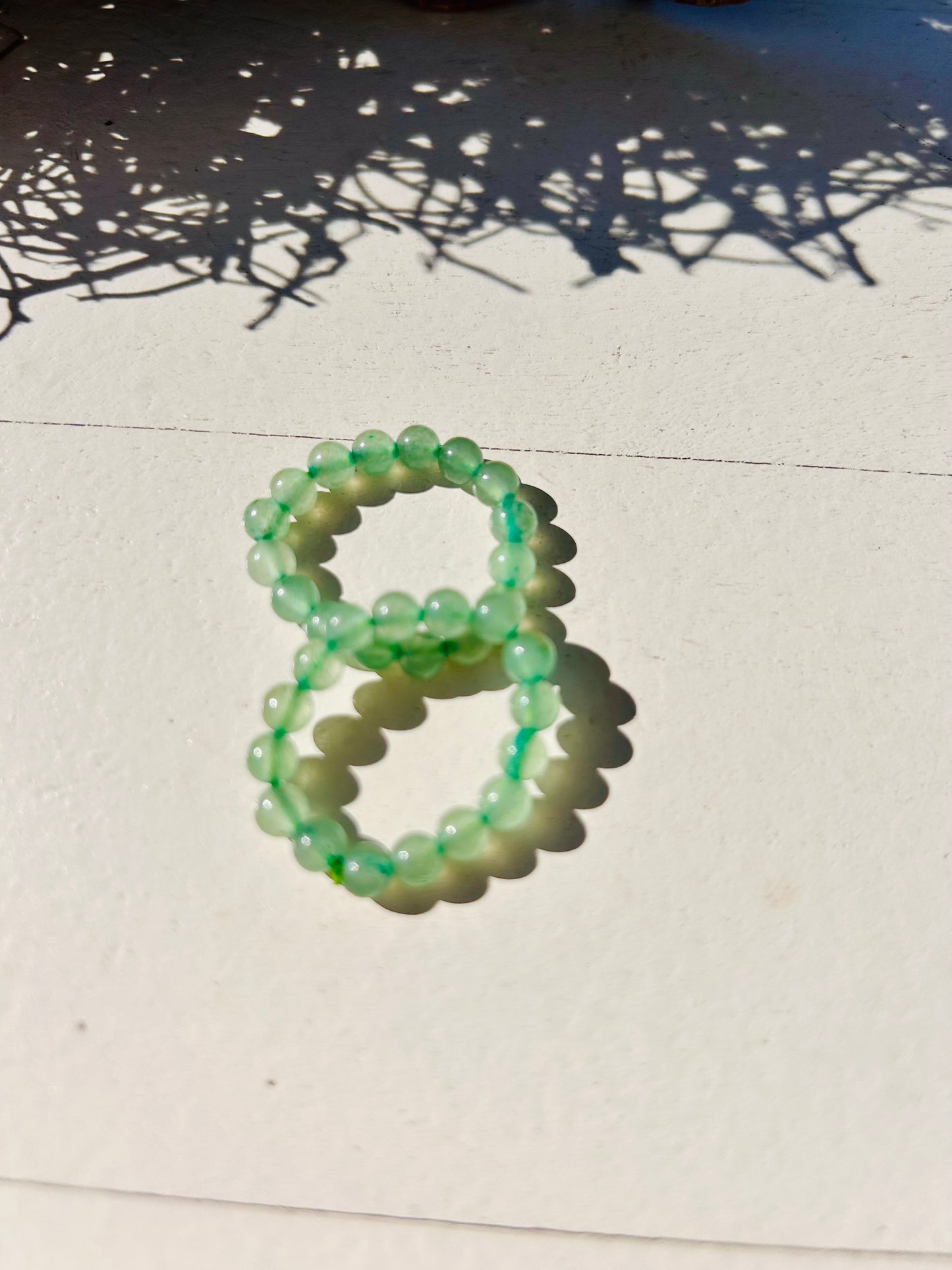 Perlenring auf Gummizug | verschiede Steinsorten