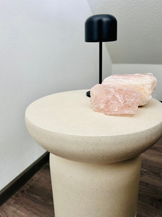 Rosenquarz Rohstein