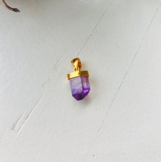 Amethystspitze Anhänger