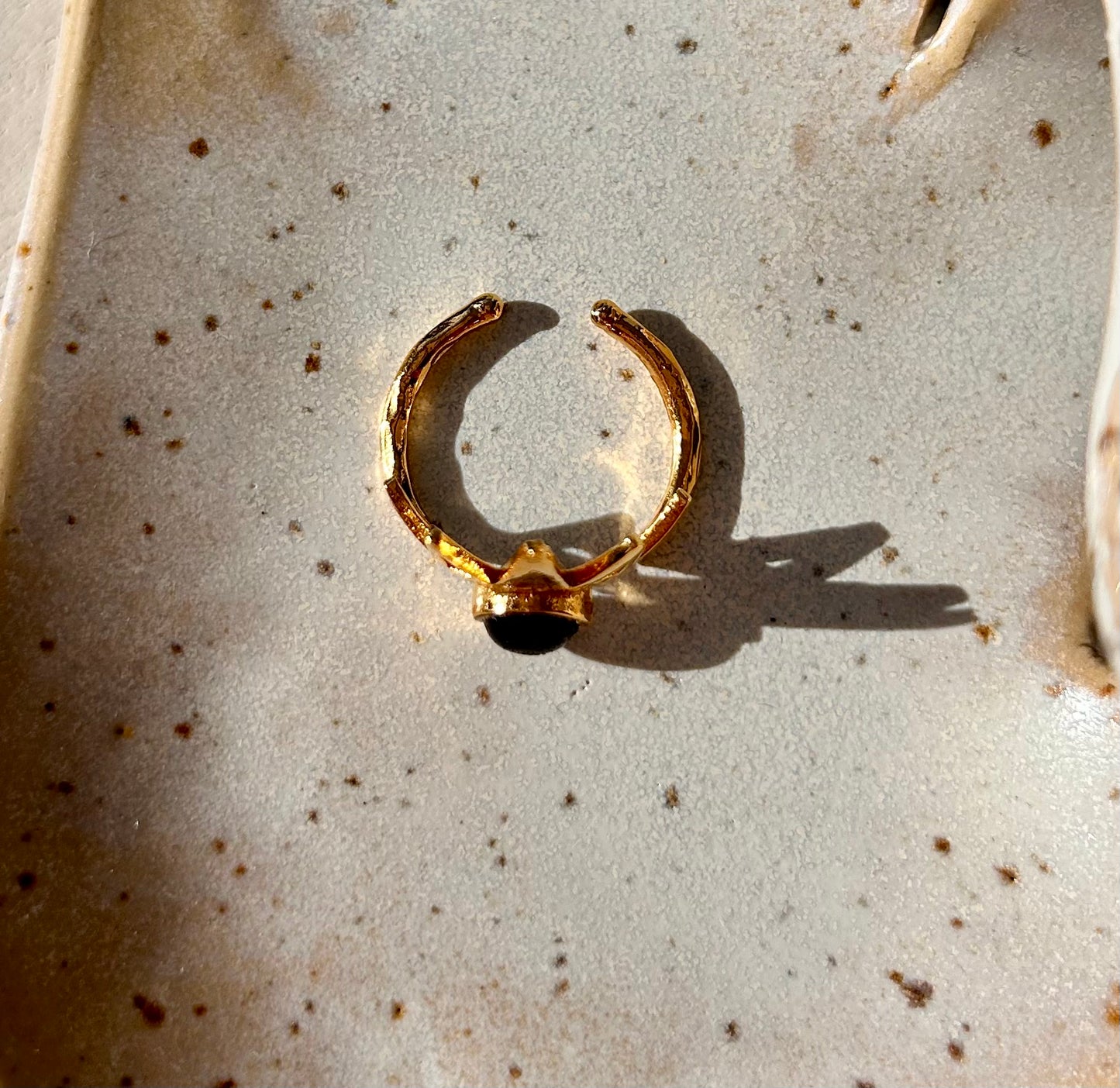 Ring - Isis Regenbogenmondstein | Onyx | Carneol | Amethyst
