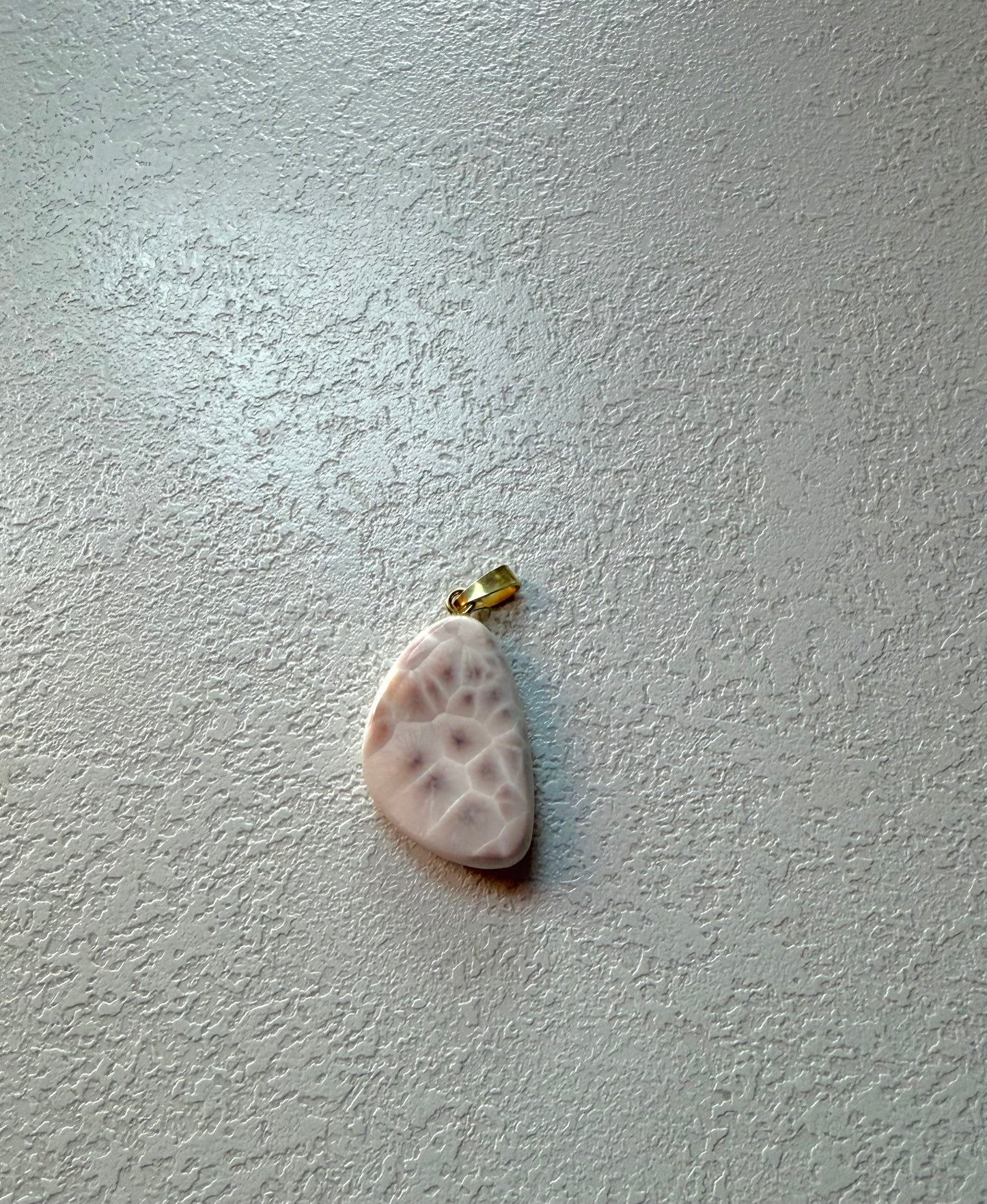 Pink Natrolith – Anhänger