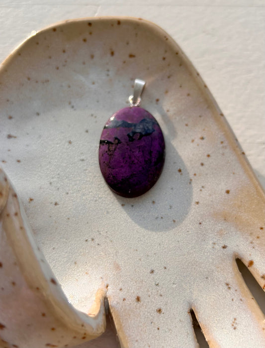 Purpurit Anhänger
