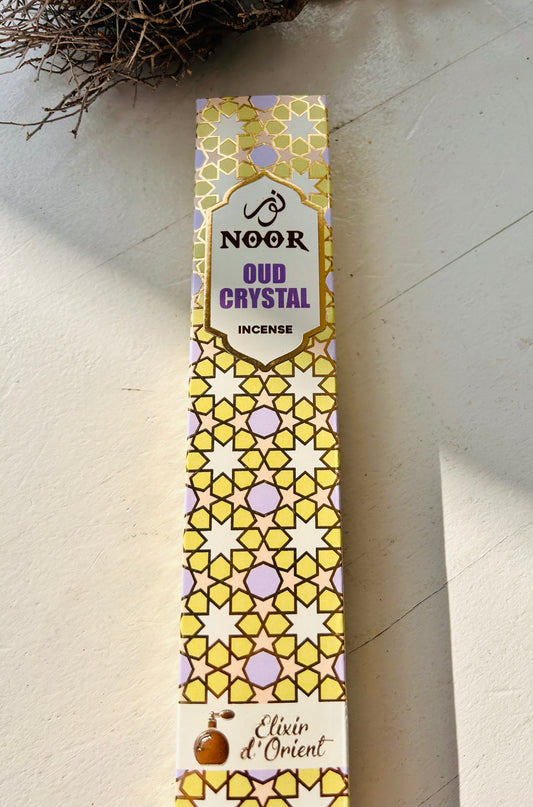 NOOR Oud Crystal Incense