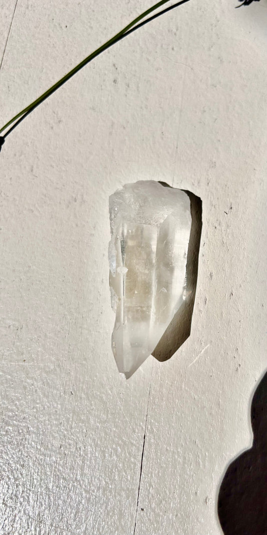 Bergkristallspitze mit Fenster | Unikat