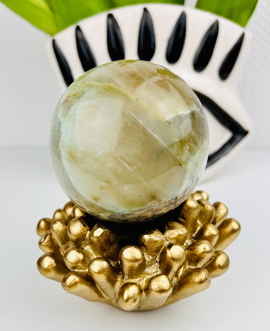 Kugelhalter für Mineralien/ Teelichthalter