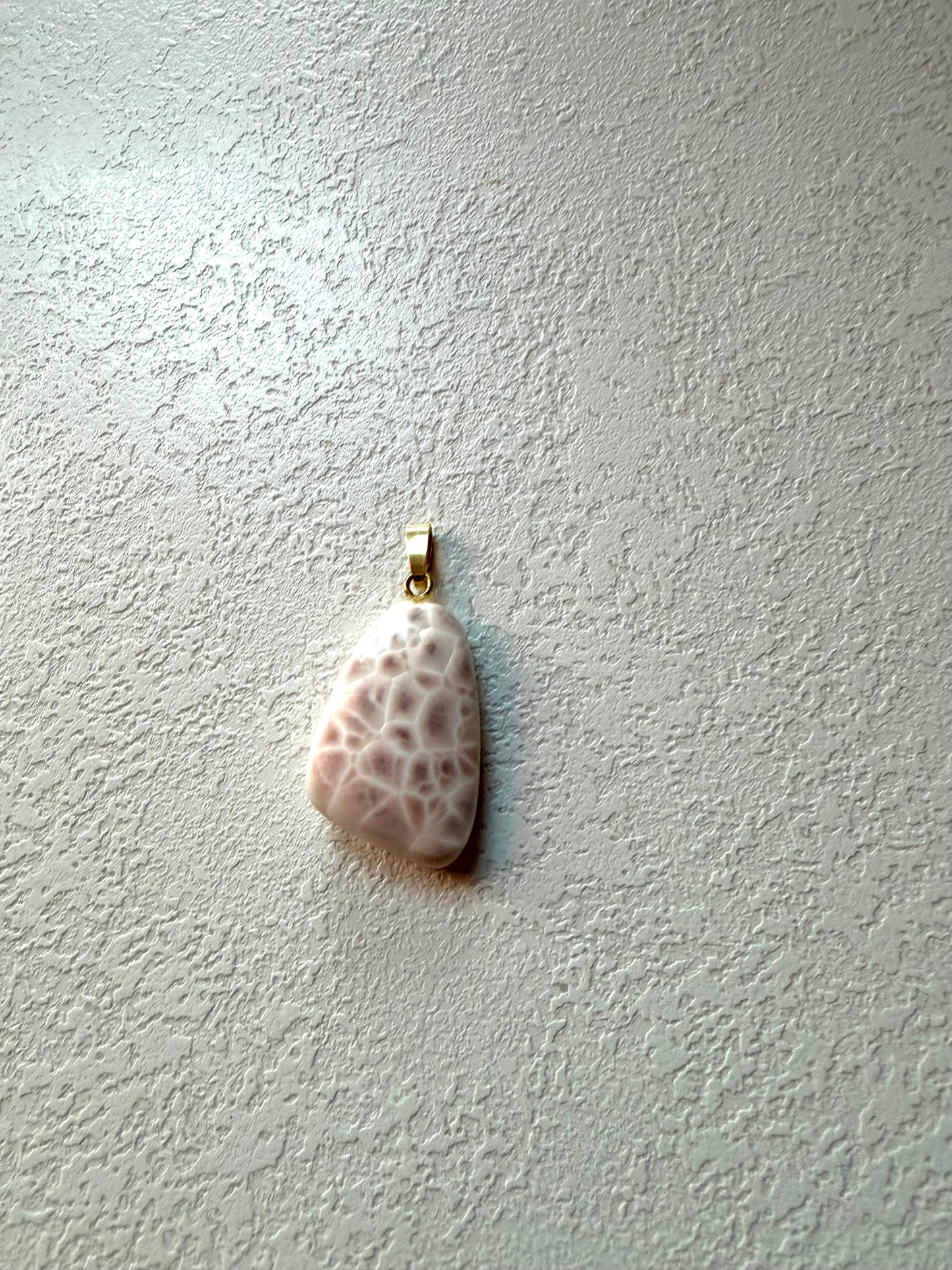 Pink Natrolith – Anhänger