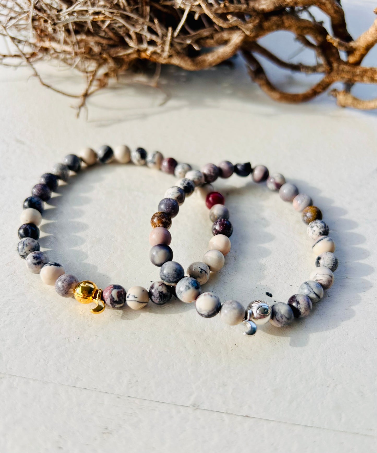 Tiffany Stone | Fluorit Opal Armband | Handmade Limited Edition