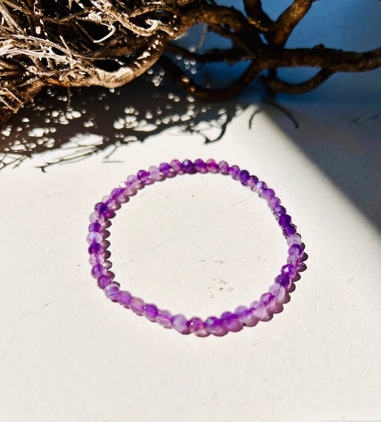 Amethyst Armband facettiert