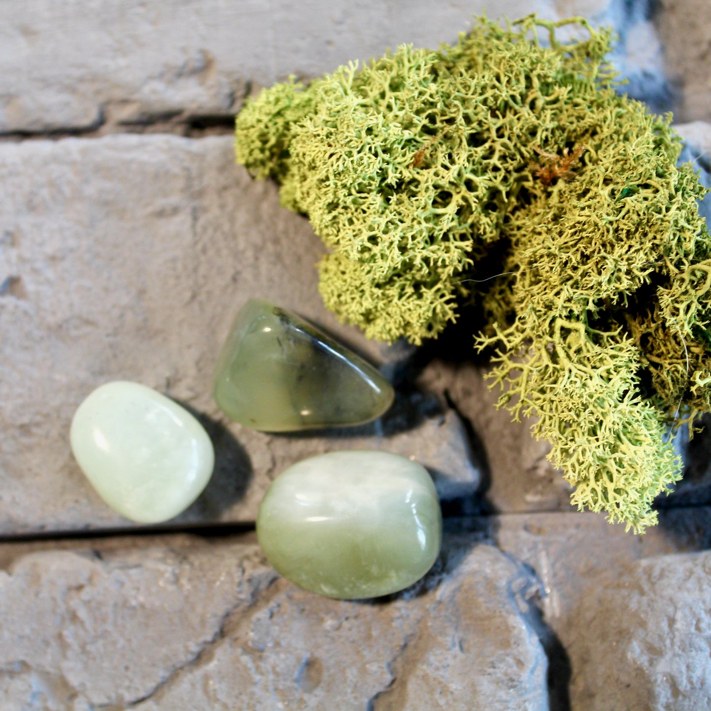 Nephrit Jade Trommelstein