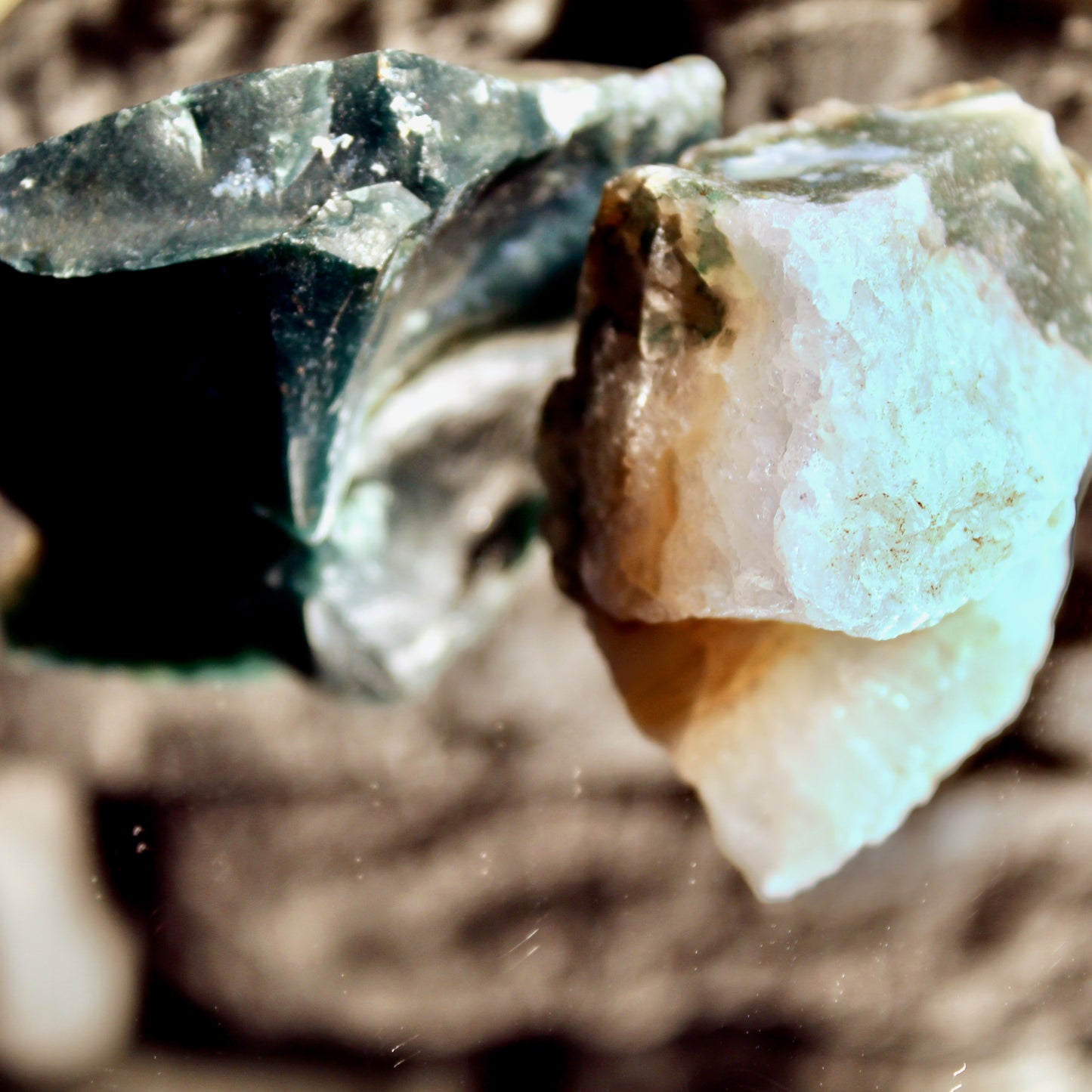 Moosachat Rohsteine | Wassersteine