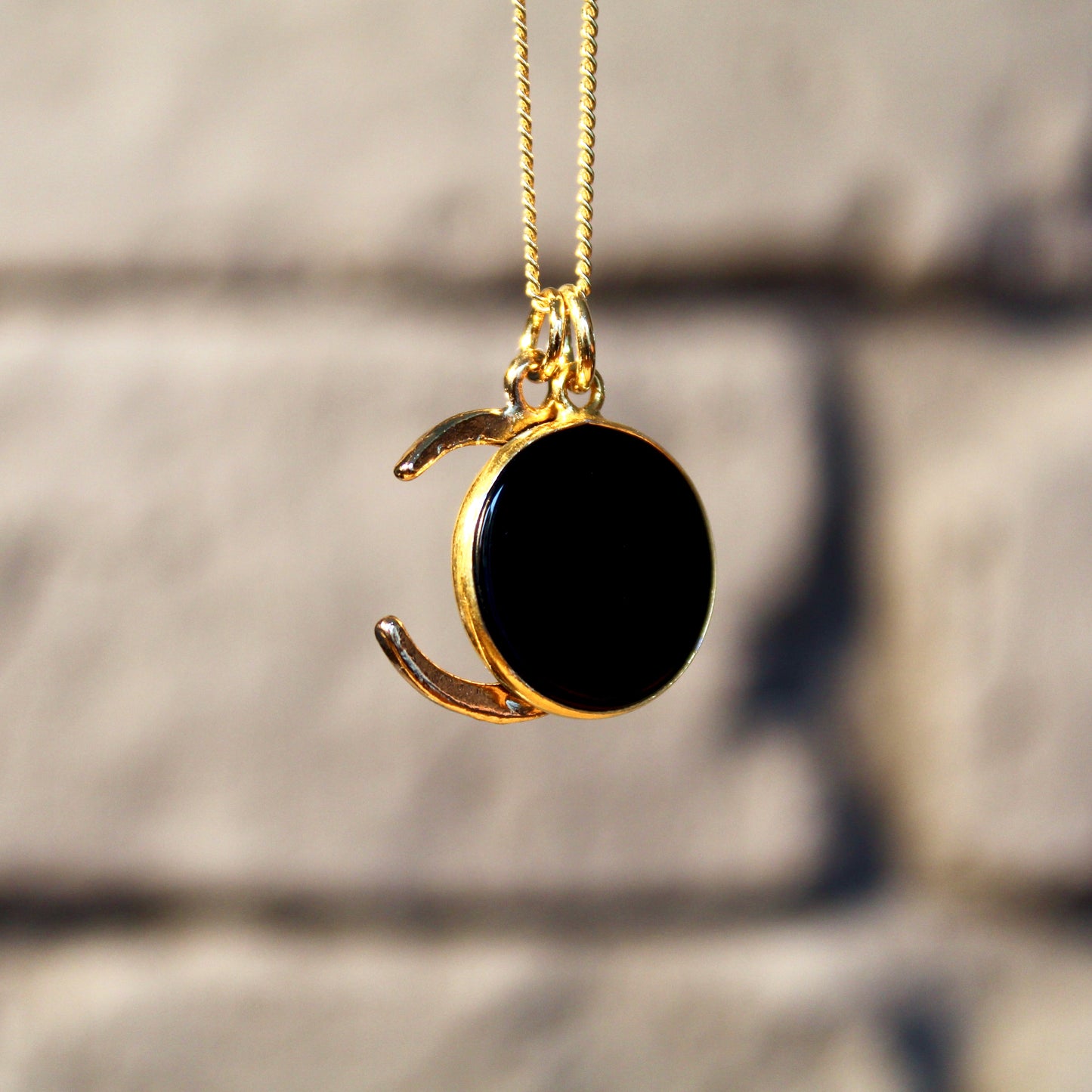 Onyx Kette | Black Luna