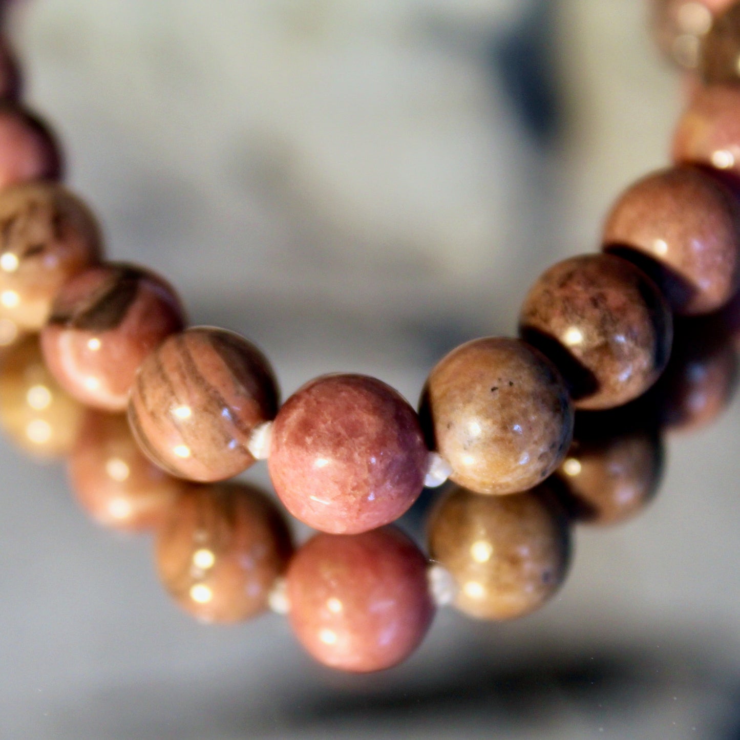 Rhodonit Armband