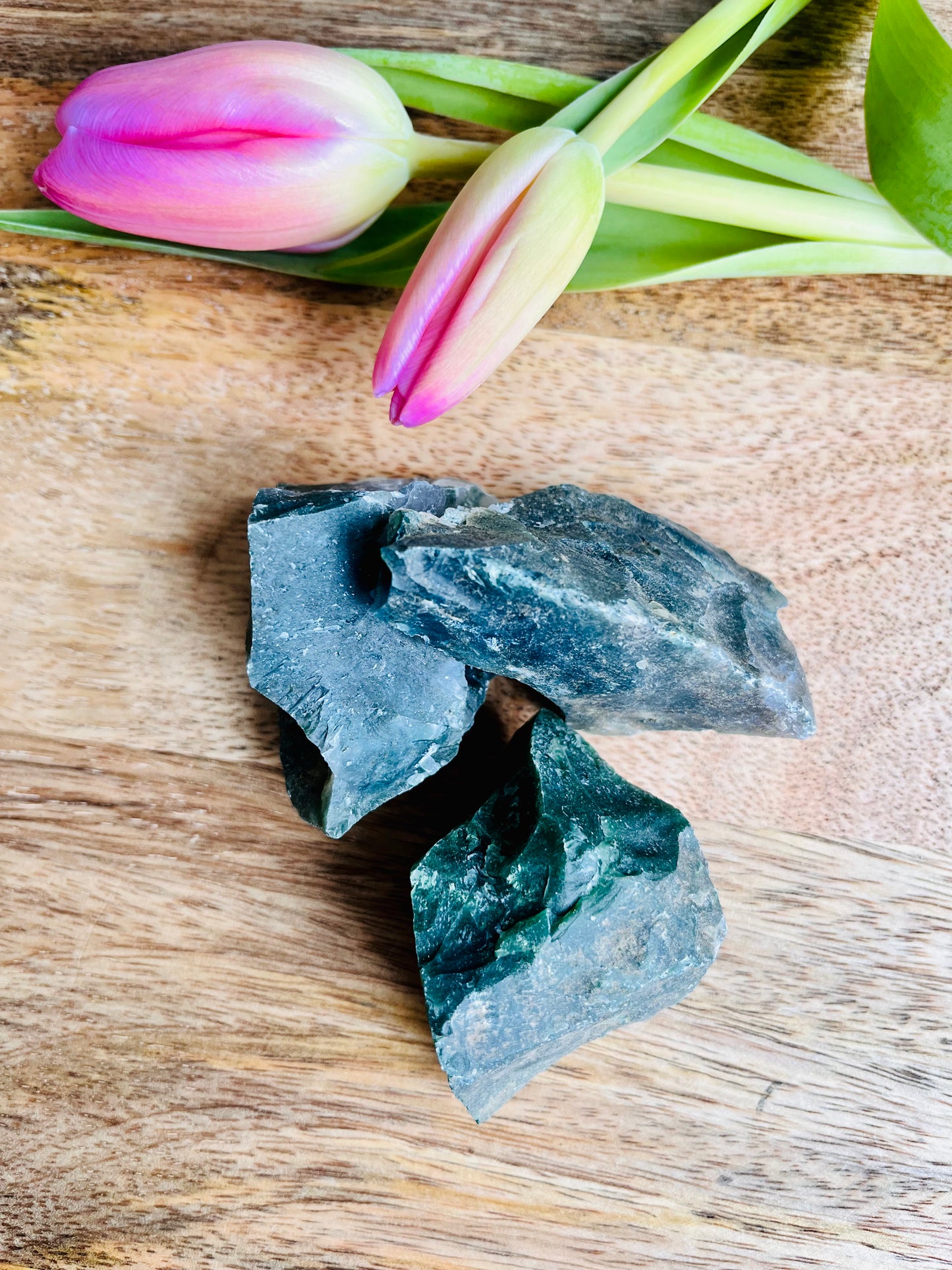 Moosachat Rohsteine | Wassersteine