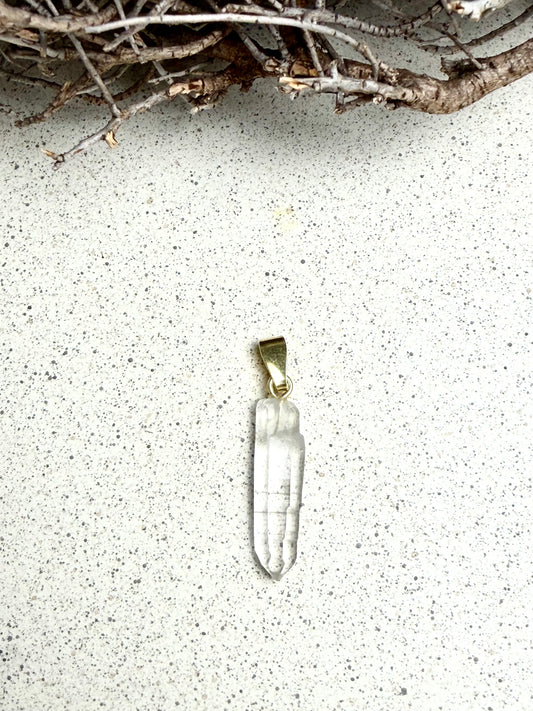 Bergkristall – Spitzenanhänger