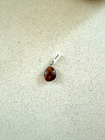 Hessonit Ketten Anhänger