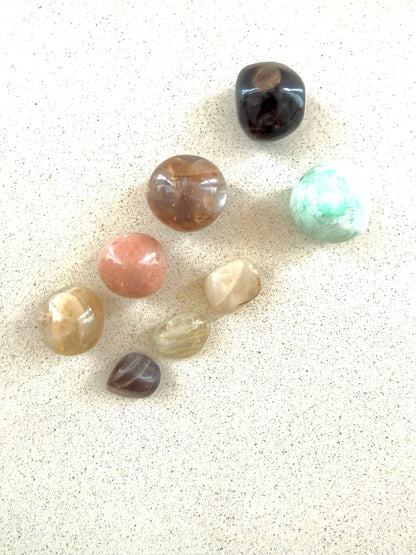 Mondstein  Trommelstein Kollektion