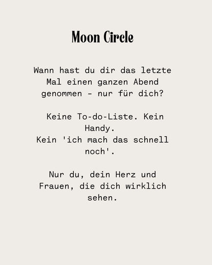 Lumia Moon Circle –  Hirschmond | 29.07.26