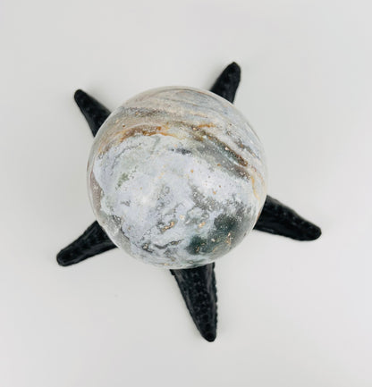 Kugelhalter für Mineralien/ Teelichthalter