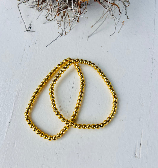 Hämatit Armband | Gold | Silber | Rosegold
