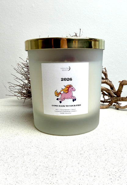 COME BACK TO YOUR FIRE · 2026 -Candle | Limited Edition
