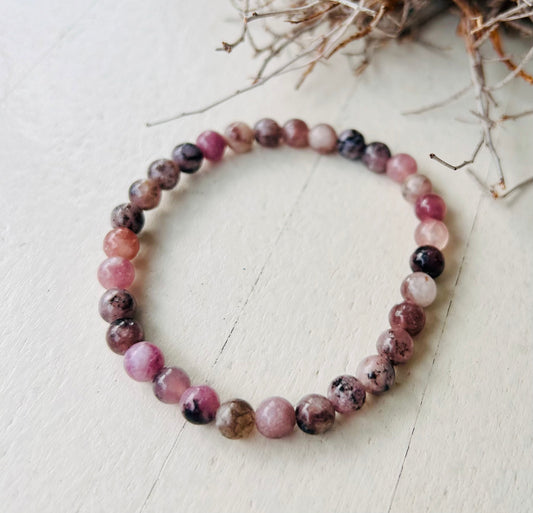 Erdbeerquarz Armband