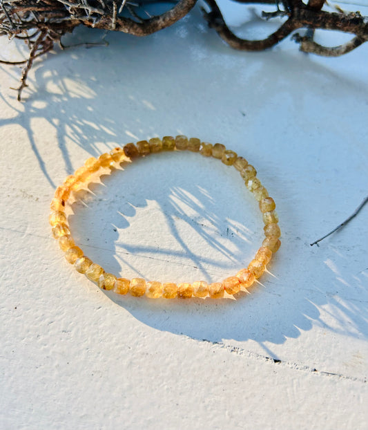 Apatit Gelb Armband