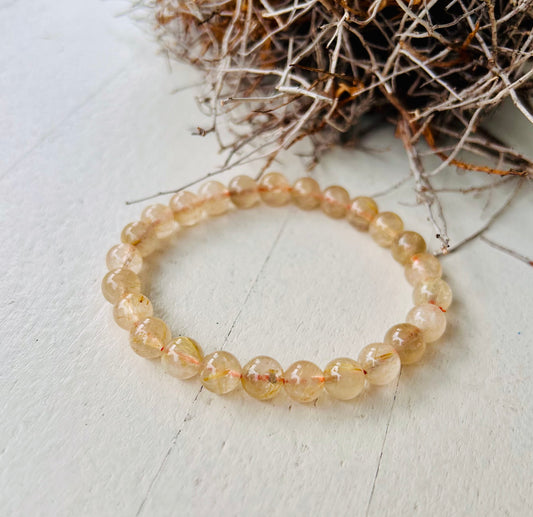 Rutilquarz Armband
