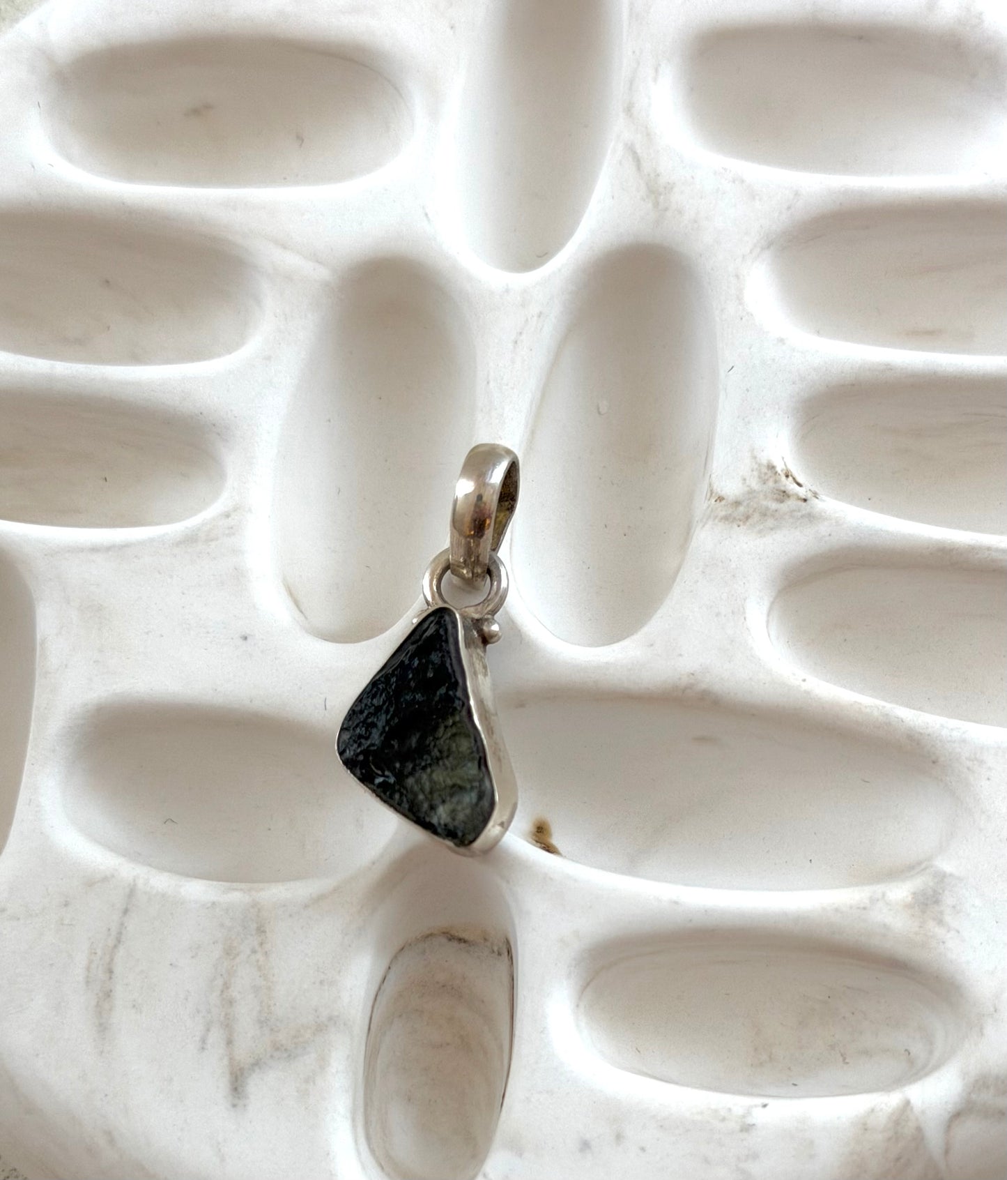 Moldavit Anhänger | Verschiedene Größen