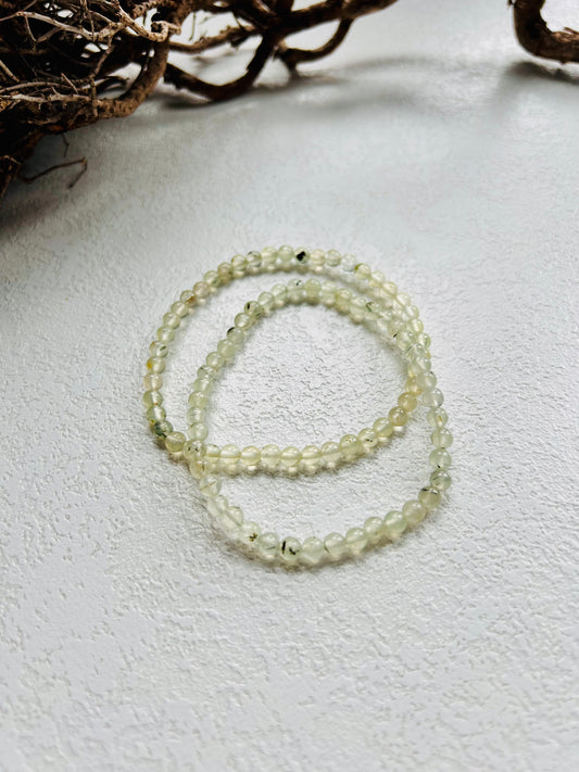 Prehnit Armband