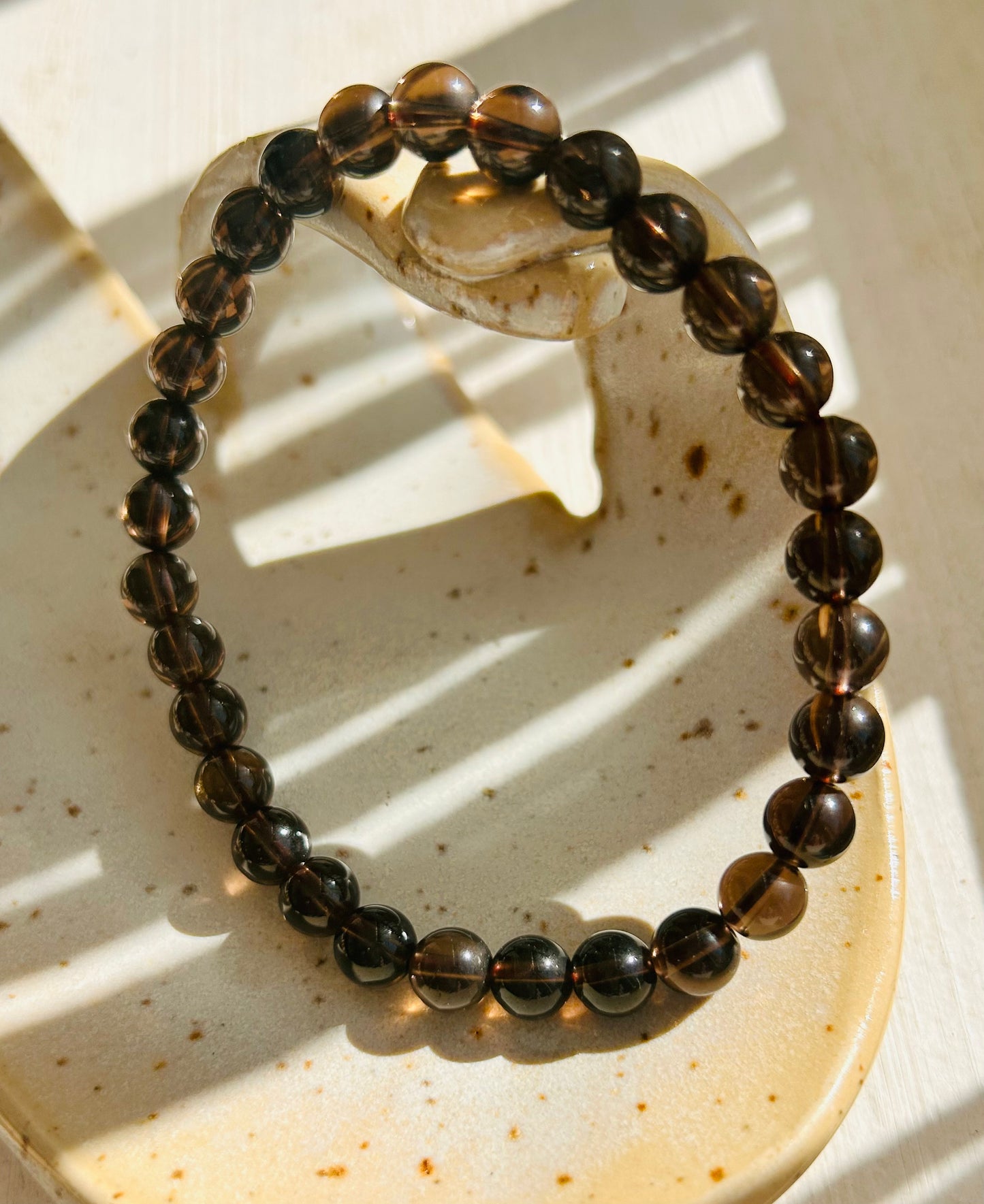 Rauchquarz Armband
