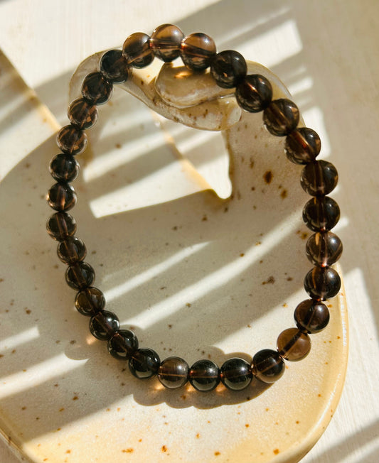 Rauchquarz Armband