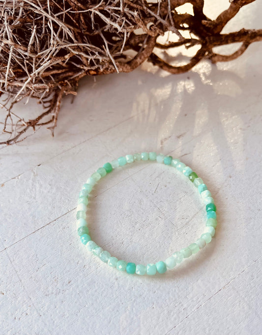 Chrysopras Armband