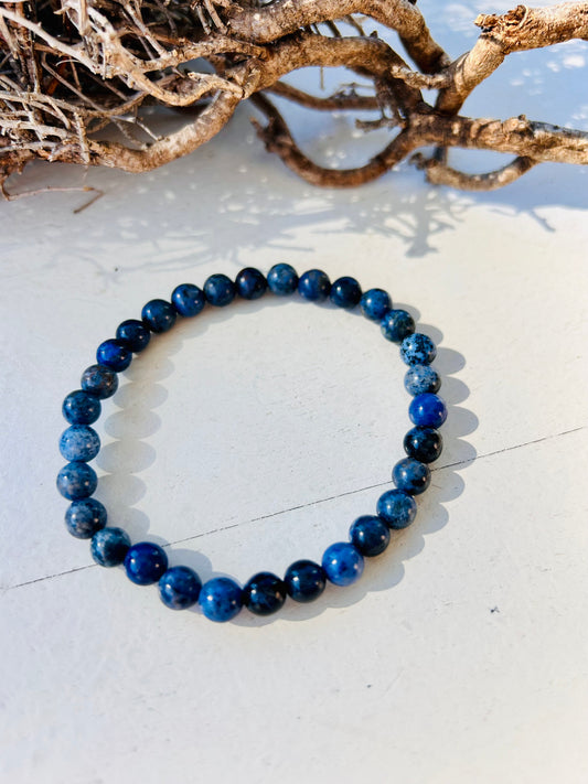 Dumortierit-Armband
