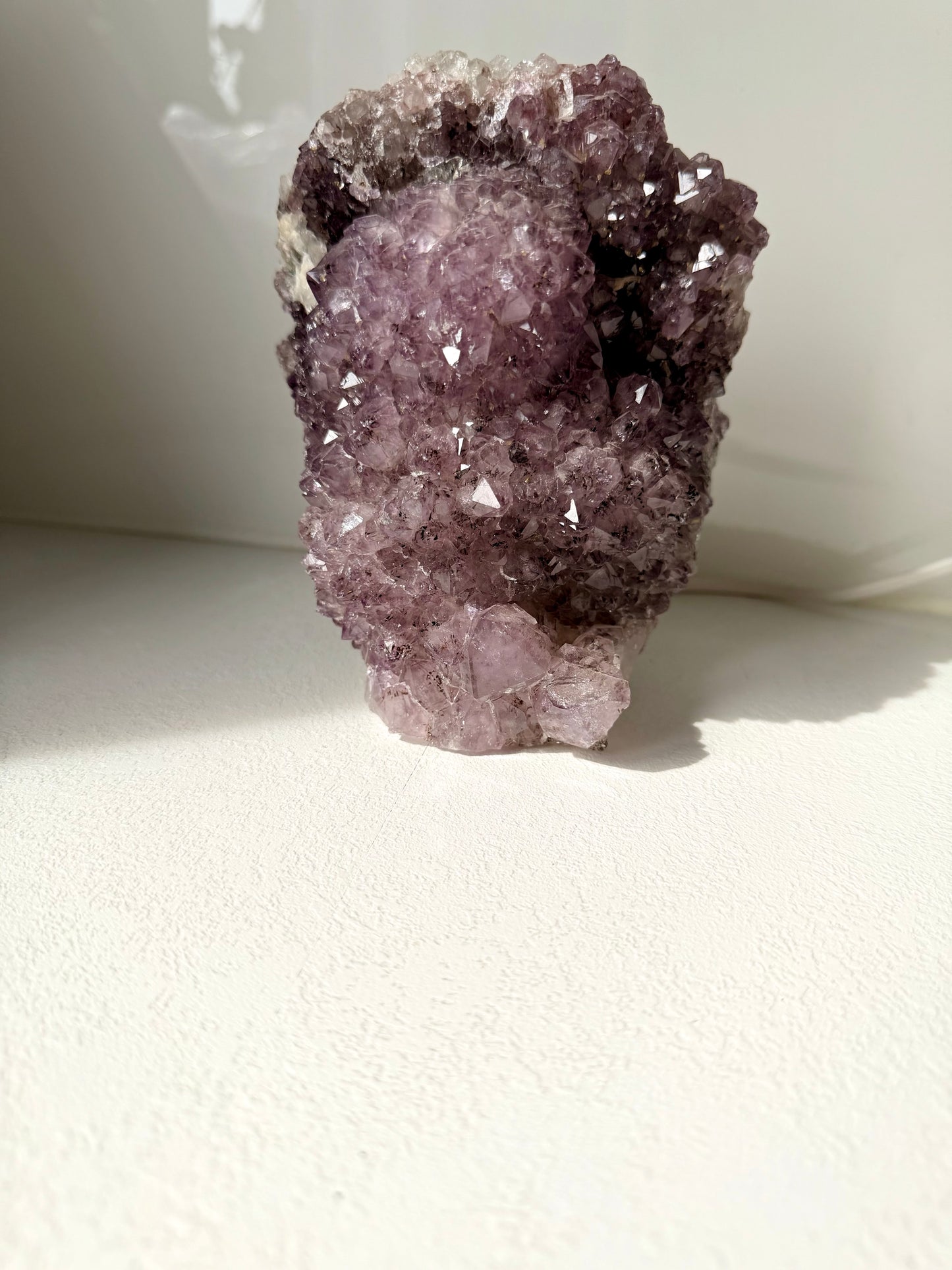 Amethyst-Drusen-Lampen