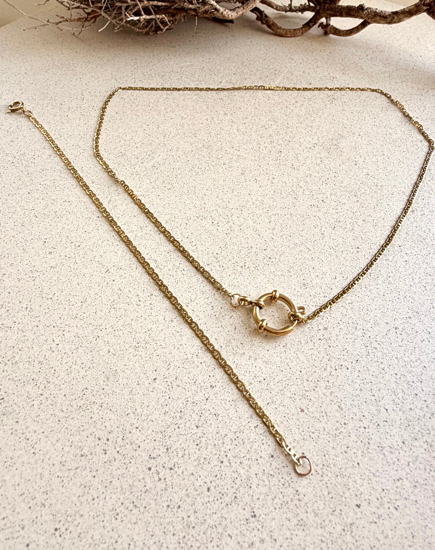 Edelstahl Kette „Zoe" verstellbar 42-59 cm – limitierte Halskette Damen
