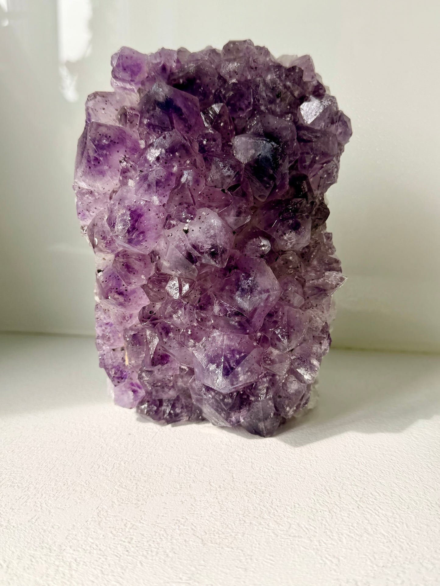 Amethyst-Drusen-Lampen