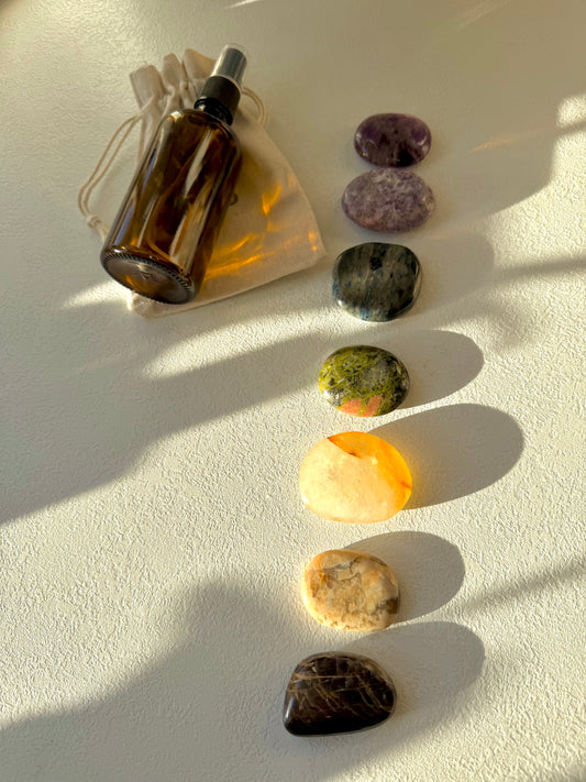 Seven Lights – Chakra Ritual Set |  Limitierter Angebotspreis
